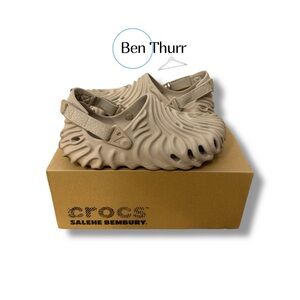 CROCS Salehe Bembury Horchata Clogs size 6 (fits 8 mens)